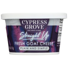 CYPRESS GROVE: Straight Up Cheese, 4 oz