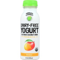 HARMLESS HARVEST: Dairy-Free Yogurt Drink Mango, 8 oz