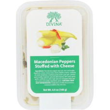 DIVINA: Macedonian Peppers Stuffed with Cheese, 4.90 oz