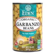 EDEN FOODS: Garbanzo Beans (Chickpeas), 15 OZ