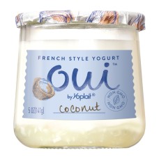 YOPLAIT: Oui French Style Yogurt Coconut, 5 oz