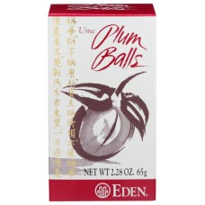 EDEN FOODS: Ume Plum Balls 300Ct, 2.28 OZ