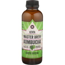 KEVITA: Master Brew Kombucha Exotic Greens, 15.20 oz