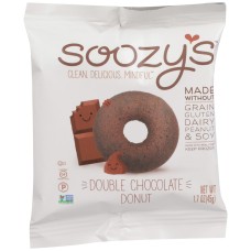 SOOZYS: Double Chocolate Donut Single Serve, 1.70 oz