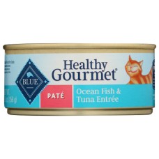 BLUE BUFFALO: Healthy Gourmet Adult Cat Food Ocean Fish and Tuna EntrÃ©e, 5.50 oz