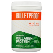 BULLETPROOF: Protein Collagen Unflavored Powder, 8.5 oz