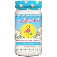 THE COCONUT CULT: Vanilla Toffee Probiotic Coconut Yogurt, 8 oz