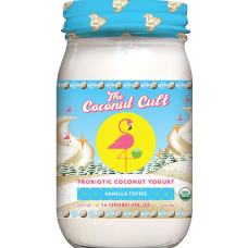 THE COCONUT CULT: Vanilla Toffee Probiotic Coconut Yogurt, 16 oz