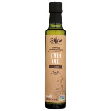 SOW: Chia Oil First Cold Pressed, 8.45 fl oz