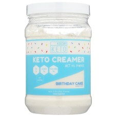 KISS MY KETO: Birthday Cake Keto Creamer, 10.75 oz