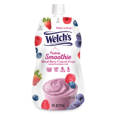 WELCH'S: Mixed Berry Concord Grape Protein Smoothie, 6 oz