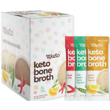 KISS MY KETO: Keto Bone Broth Variety Pack, 285 gm