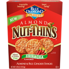 BLUE DIAMOND: Almond Nut-Thins Sriracha Cracker, 4.25 oz