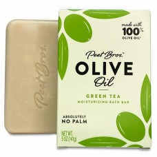 PEET BROS: Olive Oil Green Tea Soap, 5 oz