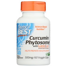 DOCTORS BEST: Curcumin Phytosome With Meriva, 60 vc