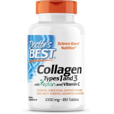 DOCTORS BEST: Collagen Type 1 & 3, 180 tb