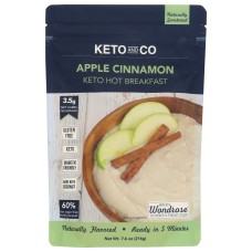 KETO & CO: Breakfast Apple Cinnamon Hot, 7.6 oz
