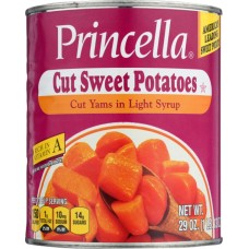 PRINCELLA: Cut Sweet Potatoes, 29 oz