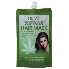 GIOVANNI COSMETICS: Deep Conditioning Hair Mask Hemp Hydrating, 1.75 oz