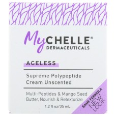 MYCHELLE DERMACEUTICALS: Ageless Supreme Polypeptide Cream Unscented, 1.2 FO