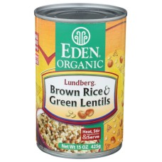 EDEN FOODS: Curried Rice & Lentils, 15 OZ