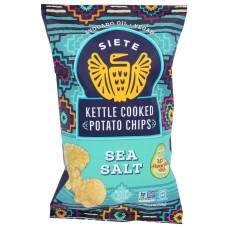 SIETE: Chips Potato Sea Salt, 5.5 OZ