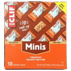 CLIF: Mini Crunchy Peanut Butter Bars, 9.9 oz