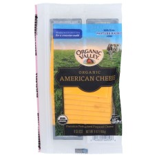 ORGANIC VALLEY: Organic Sliced American Cheese, 6 oz