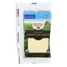 ORGANIC VALLEY: Organic White American Cheese, 6 oz