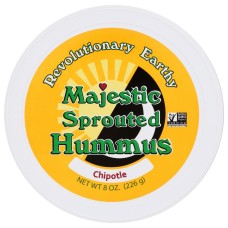MAJESTIC GARLIC: Chipotle Sprouted Hummus, 8 oz