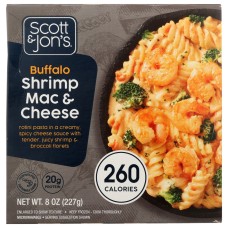 SCOTT & JONS: Buffalo Shrimp Mac & Cheese, 8 oz
