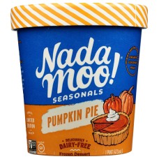 NADAMOO: Pumpkin Pie Ice Cream, 16 oz