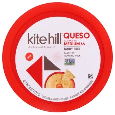 KITE HILL: Queso Dip Medium, 8 oz