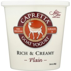 SIERRA NEVADA: Rich & Creamy Capretta Goat Yogurt Plain, 24 oz