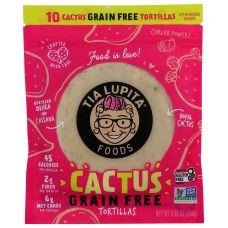 TIA LUPITA FOODS: Tortillas Cactus Grain Free, 8.82 oz
