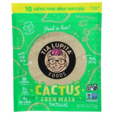TIA LUPITA FOODS: Tortillas Cactus, 7.76 oz