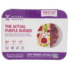 ACTUAL VEGGIES: Burger Purple, 8 oz