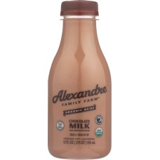 ALEXANDRE FAMILY FARM: Organic A2A2 Chocolate Milk, 12 fo