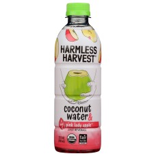 HARMLESS HARVEST: Organic Pink Lady Apple Coconut Water, 12 oz