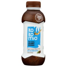 KOKOMIO: Organic Cold Brew Coffee Coconut Water & Pulp, 11.8 fo