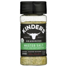 KINDERS: Seasoning Organic Master Salt, 2.75 oz