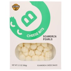 CHEESE BITS: Fresh Scamorza Pearls, 3.5 oz