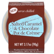 POTS & CO: Salted Caramel & Chocolate Pot de CrÃ¨me, 3.17 oz
