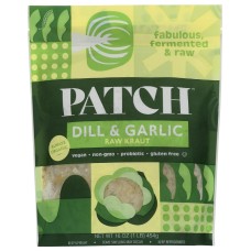 PATCH: Dill & Garlic Raw Kraut, 16 oz