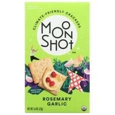 MOONSHOT: Rosemary Garlic Crackers, 4.4 OZ