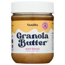 OAT HAUS: Vanilla Granola Butter, 12 OZ