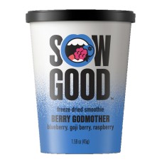 SOW GOOD: Freeze Dried Berry Godmother Smoothie, 1.59 oz