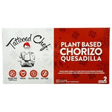 TATTOOED CHEF: Plant Based Chorizo Quesadilla, 9 oz