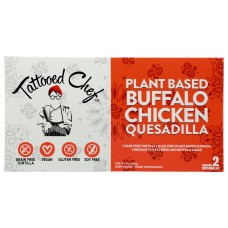 TATTOOED CHEF: Plant Based Buffalo Chicken Quesadilla, 9 oz