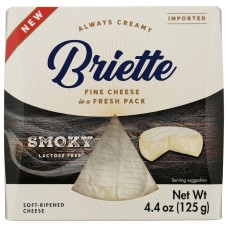 BRIETTE: Smoky Fine Cheese, 4.4 oz